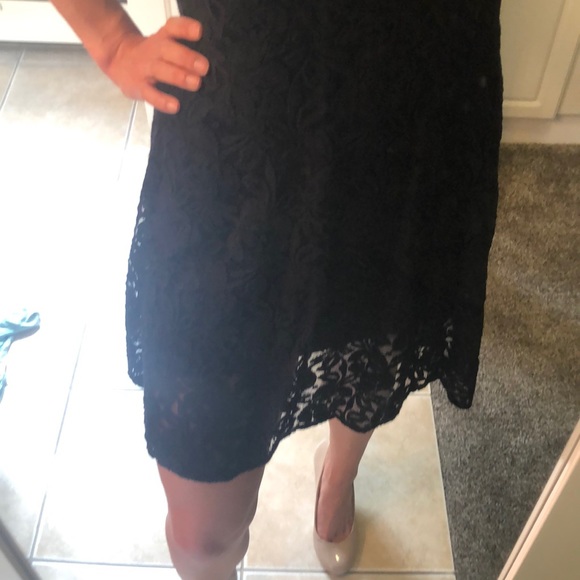Free people lace black dress. Worn once. - Picture 5 of 6